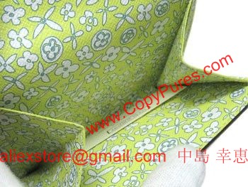 LOUIS VUITTON　ルイヴィトン　モノグラム・フルリ　LV　フラワー・モチーフ　ヴェール　Wホック財布　ポルトフォイユ・エリーズ　M60237